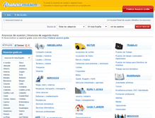 Tablet Screenshot of anunciosocasion.es