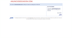 Desktop Screenshot of anunciosocasion.com